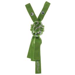 Rogz Cowboyz Knutboll för hunden i Lime Green