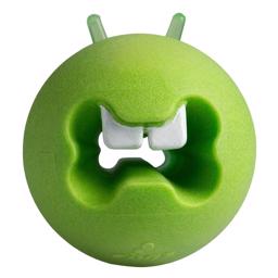 Rogz Dog Toys Yotz Fred Treat Ball Green