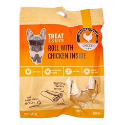 TreatEaters Roll With Chicken Inside Fyllda Tuggpinnar Med Kyckling 200g