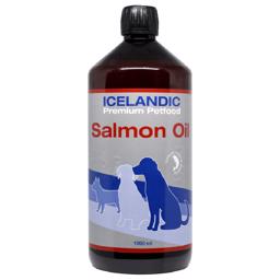 IcelandPet laxolja Superkvalitets laxolja för husdjur