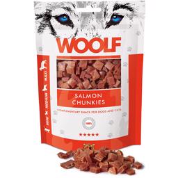 Woolf lax chunkies guffer med lax 100g