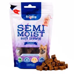 Frigera Semi Moist Soft Grain Free Dog Treats with Rabbit 165g