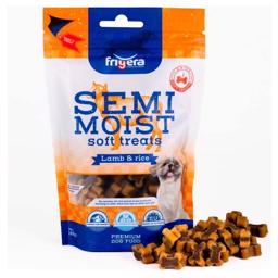 Frigera Semi Moist Soft Hundgodis med lamm & ris 165g