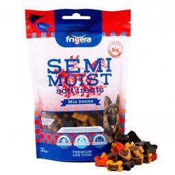Frigera Semi Moist Soft Dog Treats Mix Bones 165g
