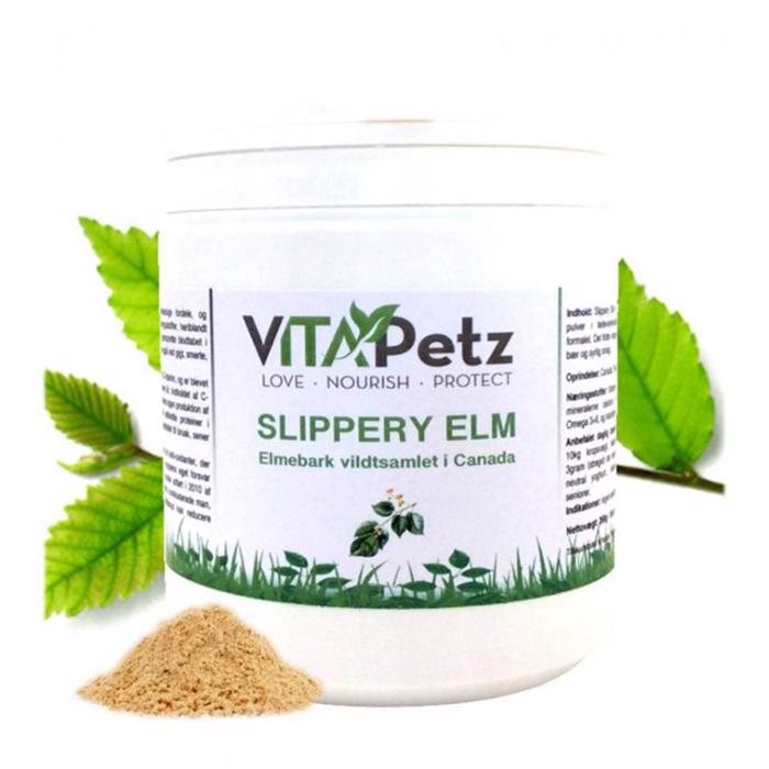 VitaPetz Slippery Elm Kosttillskott För att Stödja Mage & Tarmsystemet