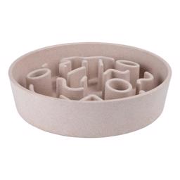 Distrikt 70 Bamboo Slow Feeder Activity Bowl For Dog Merengue