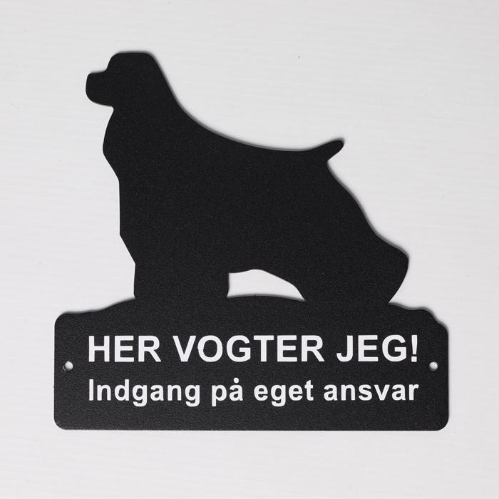Här vaktar jag en skilsmässa med Am Cocker Spaniel