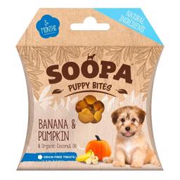 Soopa Vegan Dog Snack Banan & Pumpkin Puppy Healthy Bites