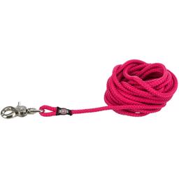 Trixie Quick Release Sporline För Träning, Jakt och Freerunning Med Längd Fuchsia