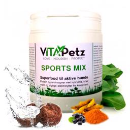 VitaPetz Sports Mix Superfood för aktiva hundar nu med probiotika