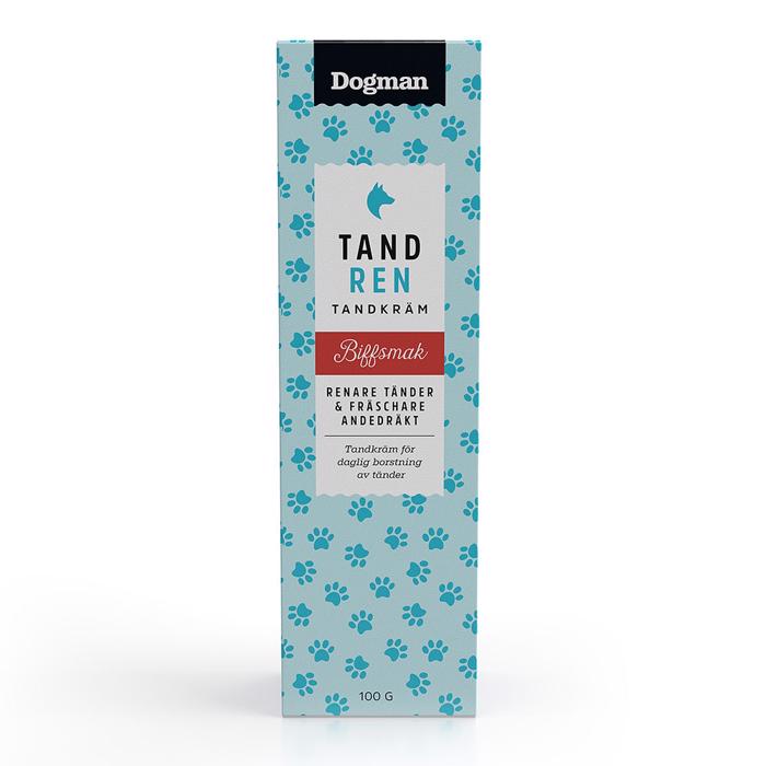 Dogman Tandkräm Tandkräm för hundar med biffsmak 100 gr