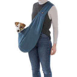 Trixie Juniorväska för valpen eller den lilla hunden blå