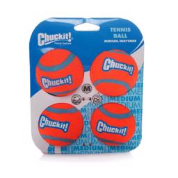 Chuckit tennisbollar utan glasfiber 4 Pack Medium