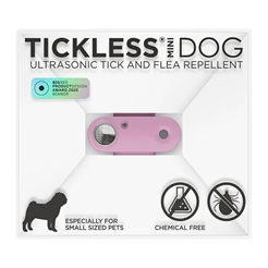 Tickless Pet Mini UltraSonic Kryp Skrämmare Uppladdningsbar PINK