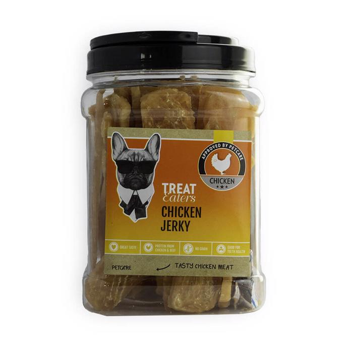 TreatEaters Chicken Jerky Högkvalitativ kycklingfilé 400g