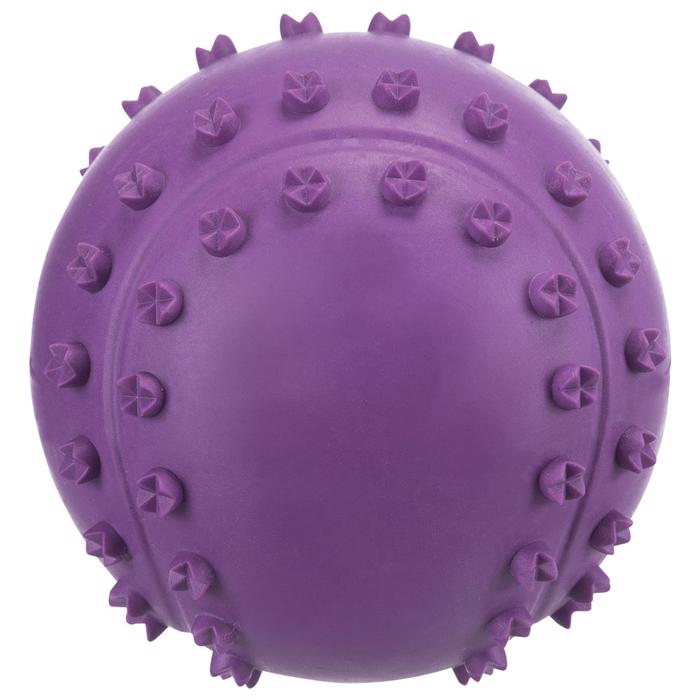 Trixie Leksaksboll Till Hunden med Pipljud LILA Ø9cm