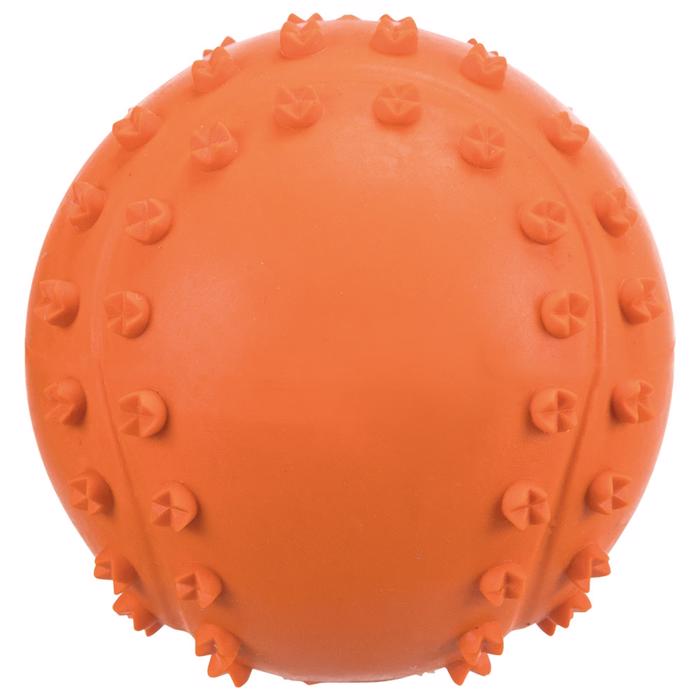Trixie Leksaksboll Till Hunden med Pipljud ORANGE Ø6cm