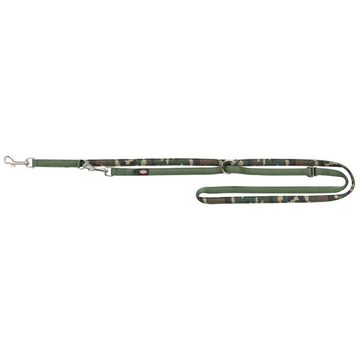 Trixie Premium Justerbar Neoprenfodrad Hundkoppel i Camo