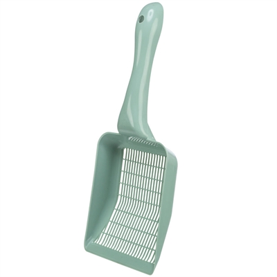 Trixie Skopa för Fint Kattsand Mörkgrå Modell XL Grön