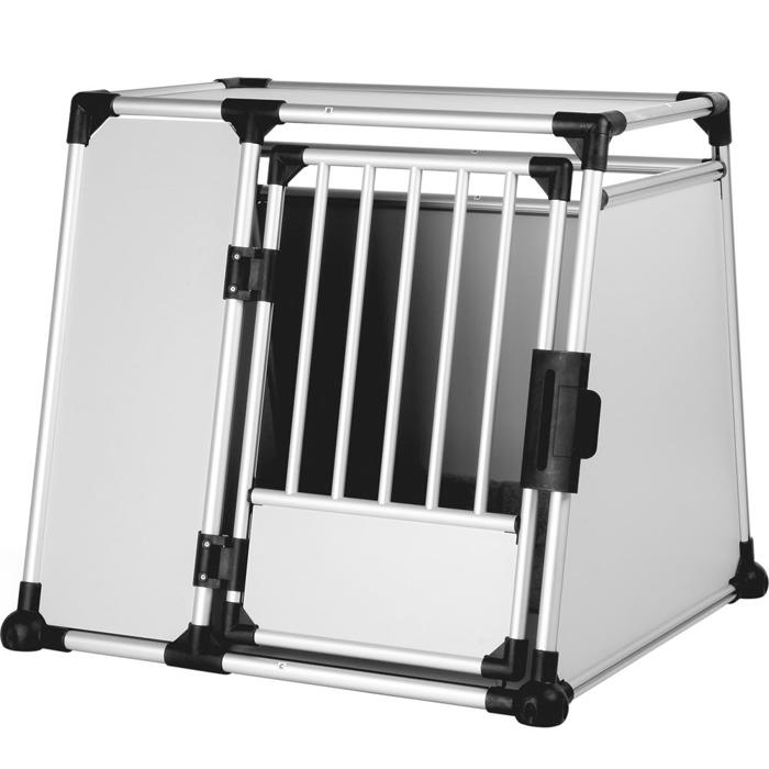 Hundbur för bilen i aluminium från Trixie