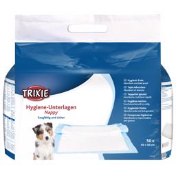 Trixie Underlay For Puppies Nappy Pads Pissing Mat 60x60 Stort köp 50st