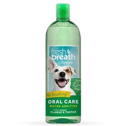 TropiClean Vattentillsats Oral Care Hälsosam hund mun med grönt te
