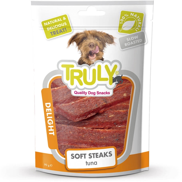 Truly Delight Tuna Steak Hälsosamma Läcker Fiskgodis 90g