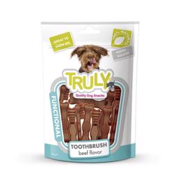 Truly Dog Dental Tandborste med Smak av Biff