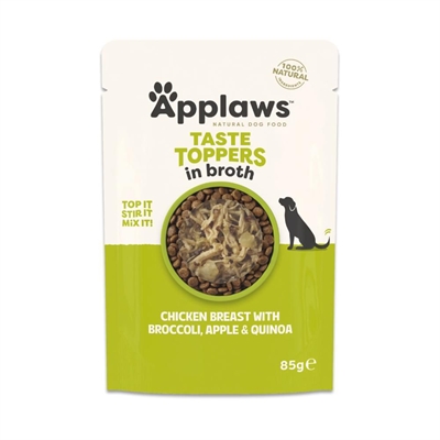 Applaws Taste Toppers Broth Kycklingbröst Broccoli, äpple & Quinoa 85g