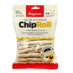 Dogman ChipRoll Chicken 25 Delicious Chewy Rolls 12,5cm