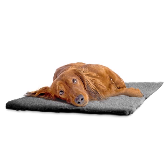 Dogman VetBed Matta Design Malva i Mörkgrå 100x150 cm