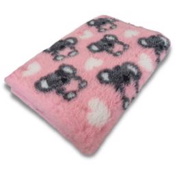 Veterinärsäng Extra Soft Design Koala Pink Baby Halkfri 75 x 100