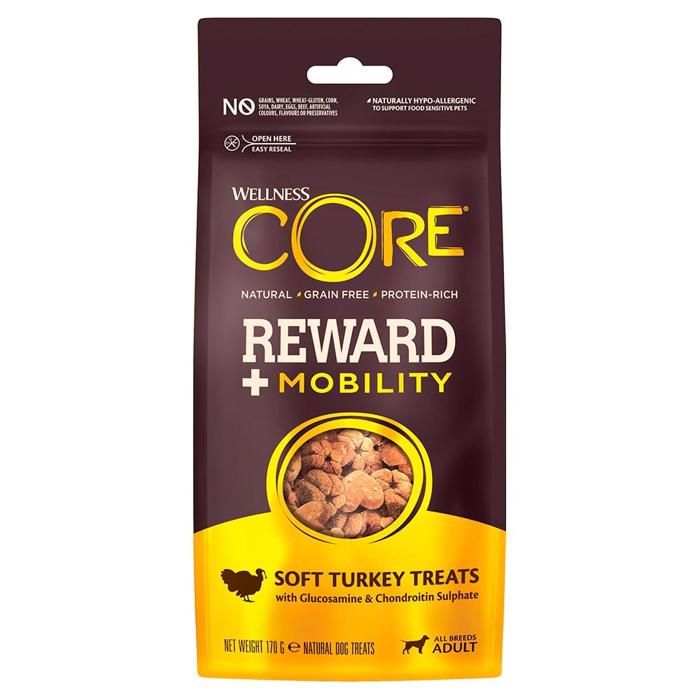 Wellness Core Reward+ Mobility Treats med Kalkon 170g