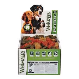 Whimzees Chewing Alligator LITEN Glutenfri Vegan 150st MIX