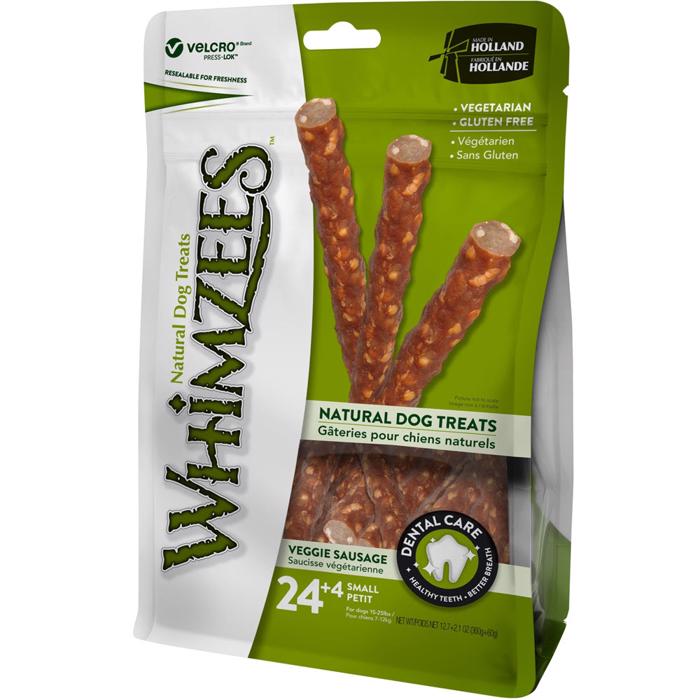 Whimzees Veggiekorvpinnar GMO och glutenfri SMÅ 28st 420g