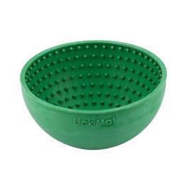 LickiMat Dog Bowl Wobble Green Meal Soothing Bowl
