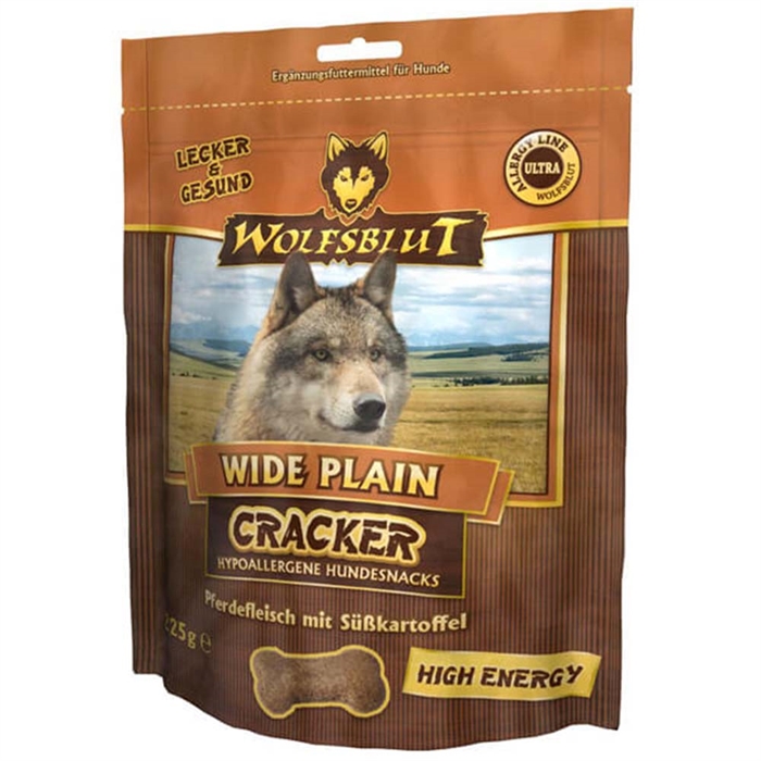 Wolfsblut Wide Plain Cracker Godis med Häst 225g