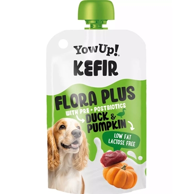 YowUp Dog Kefir Flora Plus Pre-Postbiotics Hundens Kefir Med Anka & Pumpa